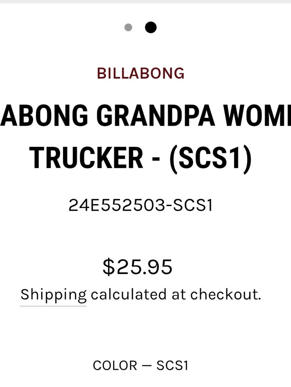 NWT Billabong Grandpa Trucker Hat With Hibiscus Flowers - Picture 3 of 11